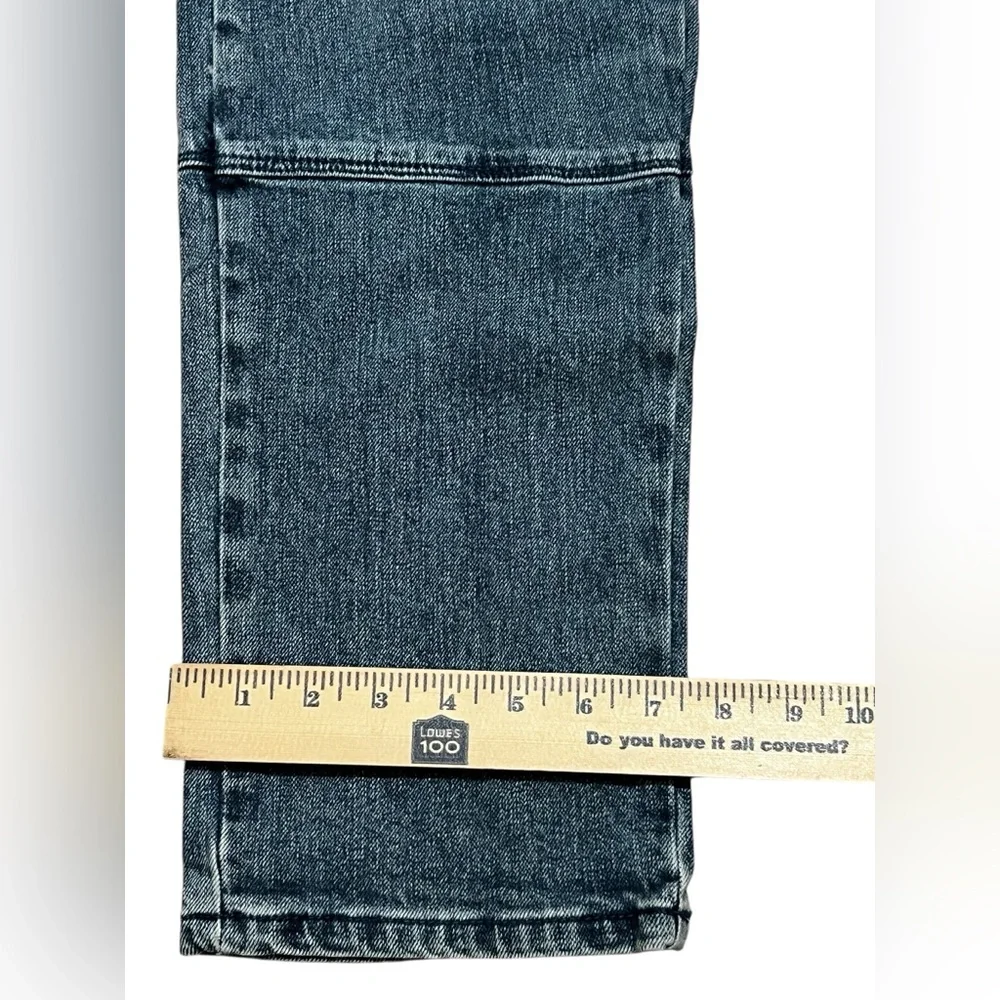 RtA men's slate cargo straight leg jeans vintage indigo pants blue denim size 40